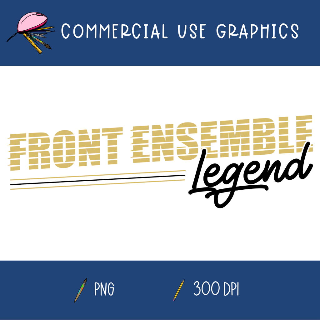 Front Ensemble Legend Graphic