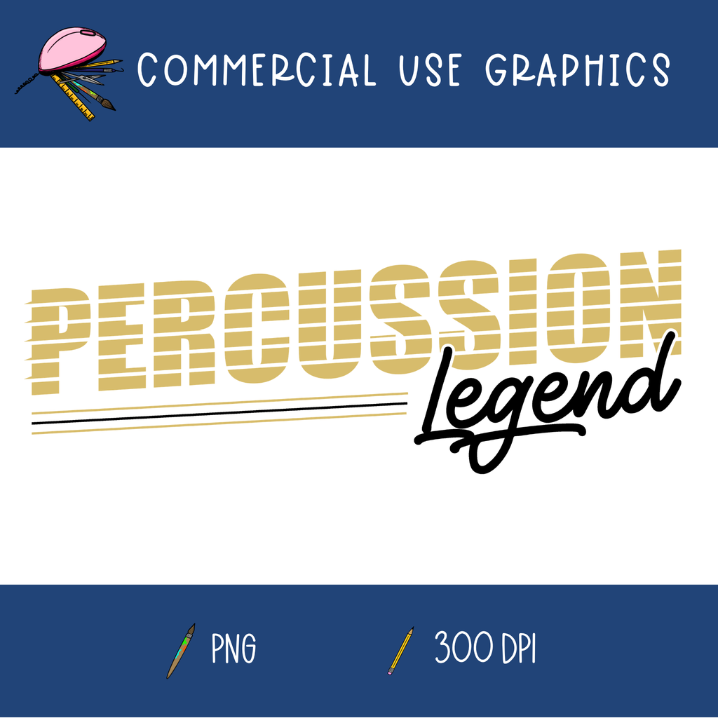 Percussion Legend Graphic