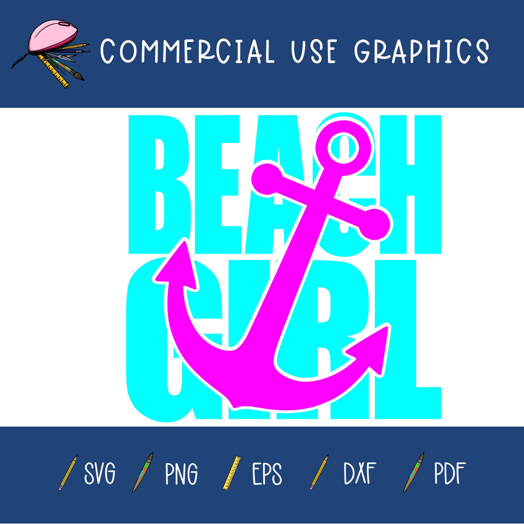 Beach Girl Graphic