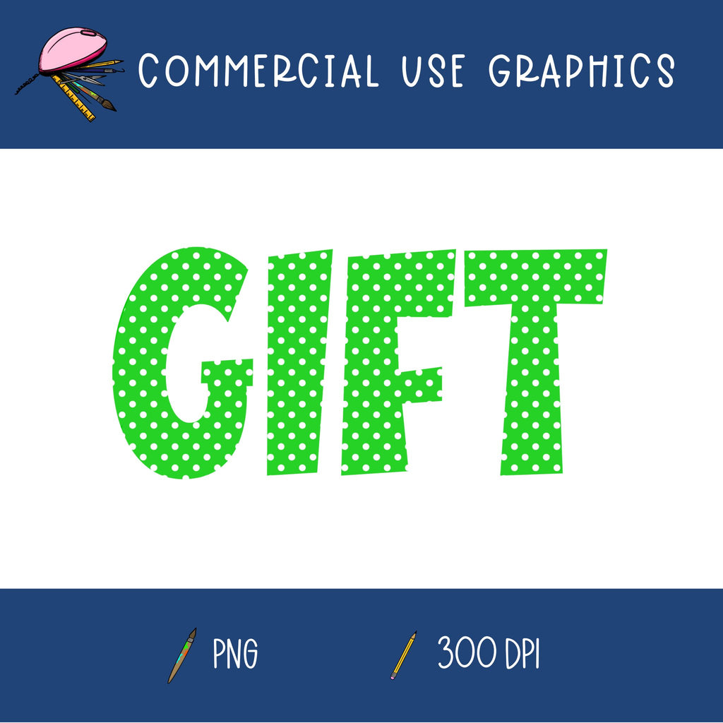 Gift Word Graphic #2