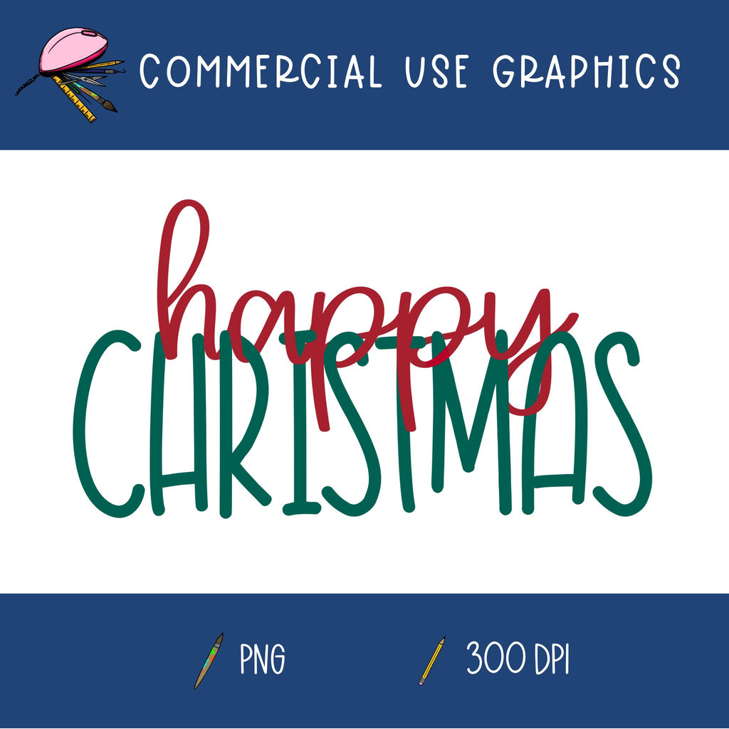 Happy Christmas Graphic