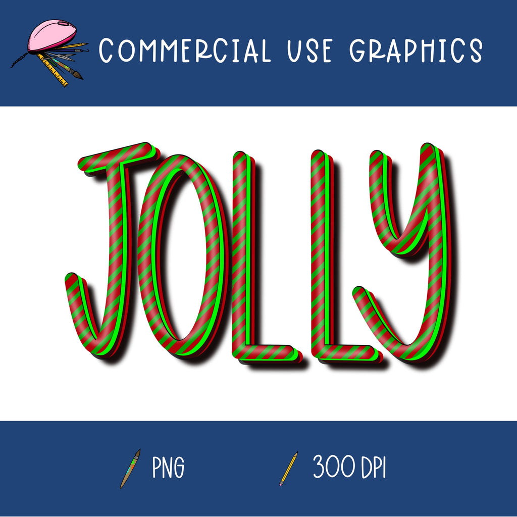 Jolly Text Graphic