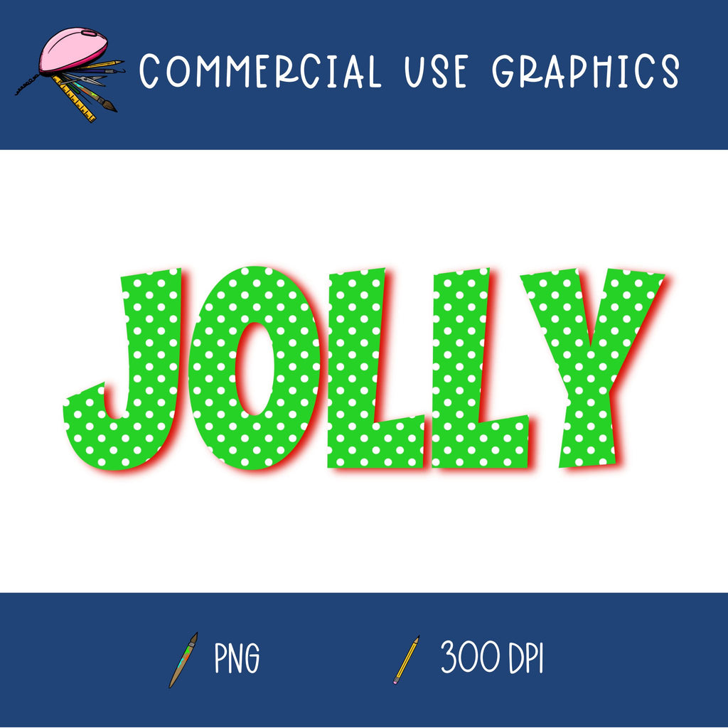 Jolly Word Graphic #4