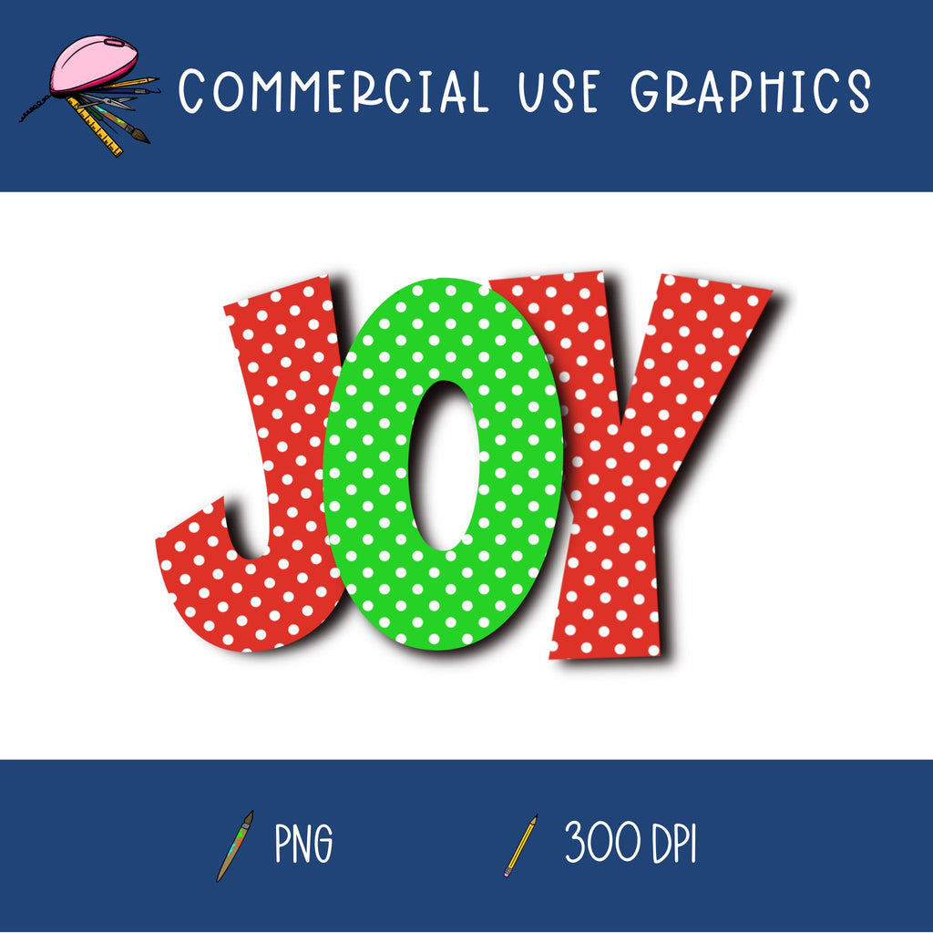 Joy Word Graphic #1