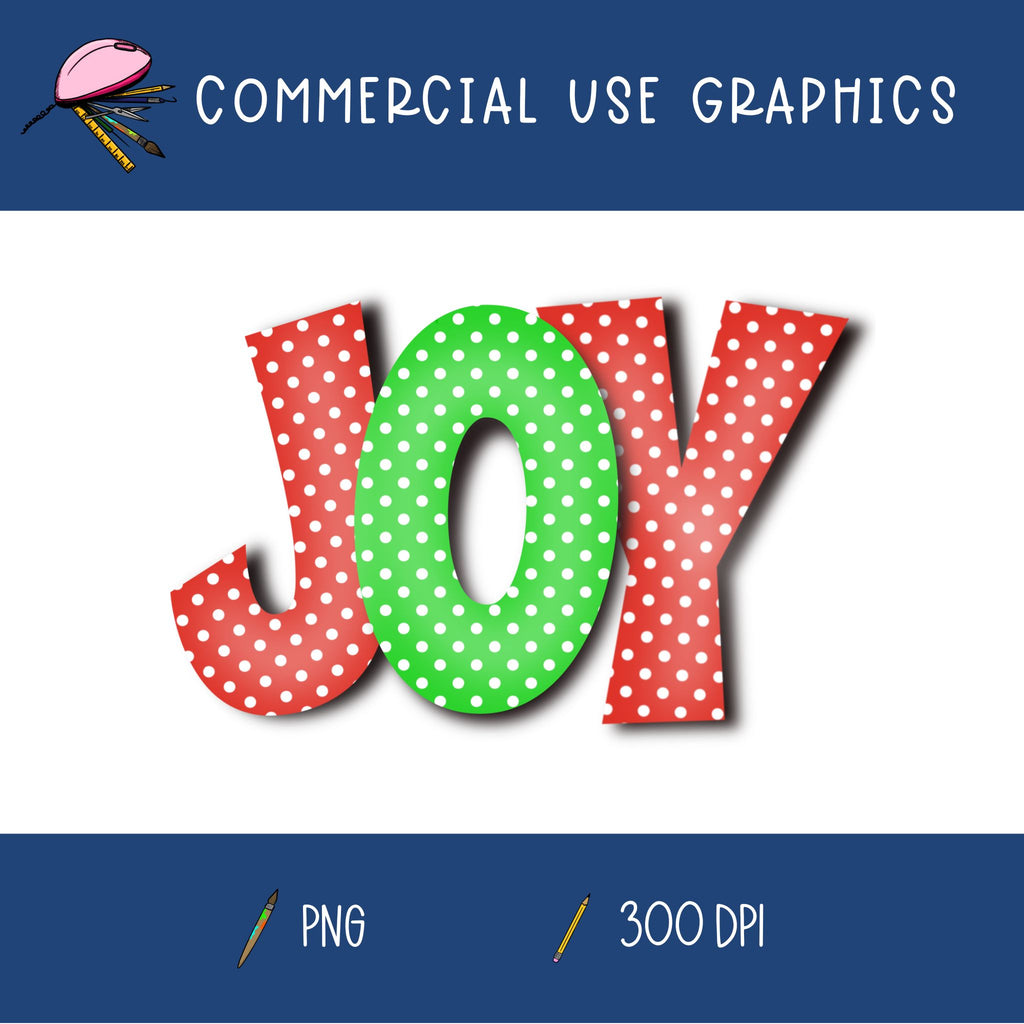 Joy Word Graphic #2