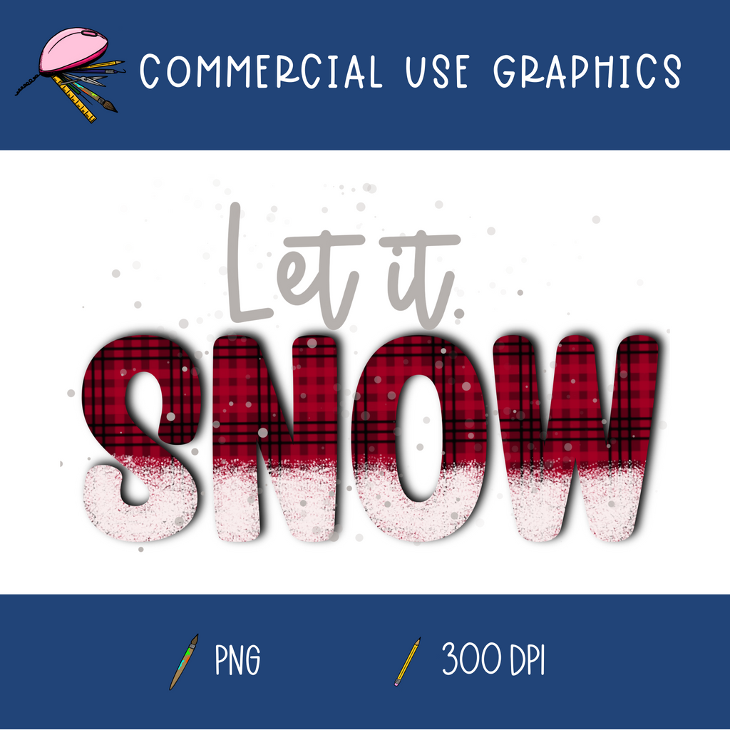 Let It Snow Graphic