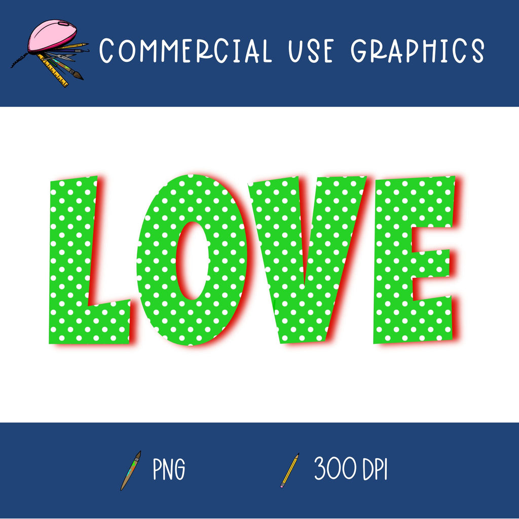 Love Word Graphic #4