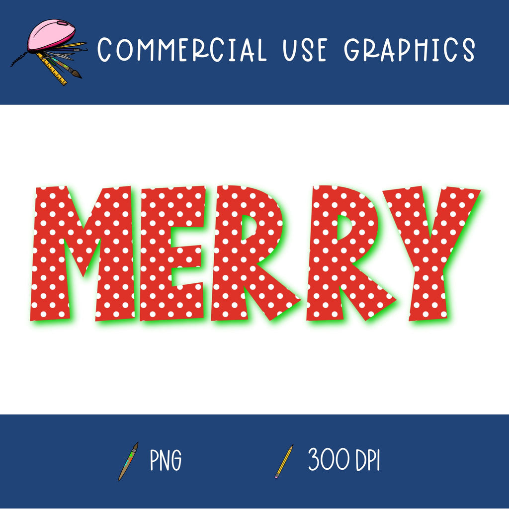 Merry Word Graphic #3