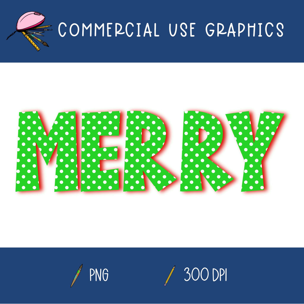 Merry Word Graphic #4