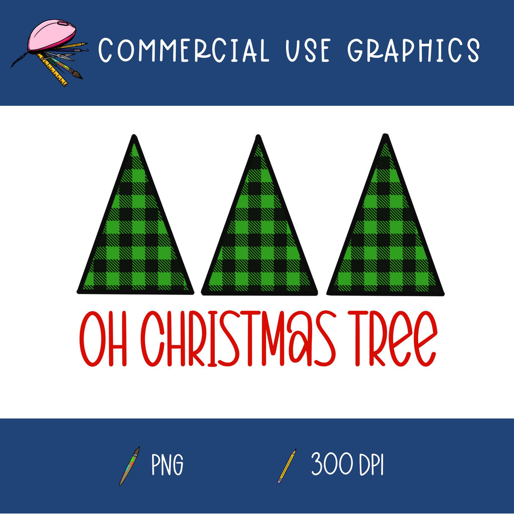 Oh Christmas Tree Graphic