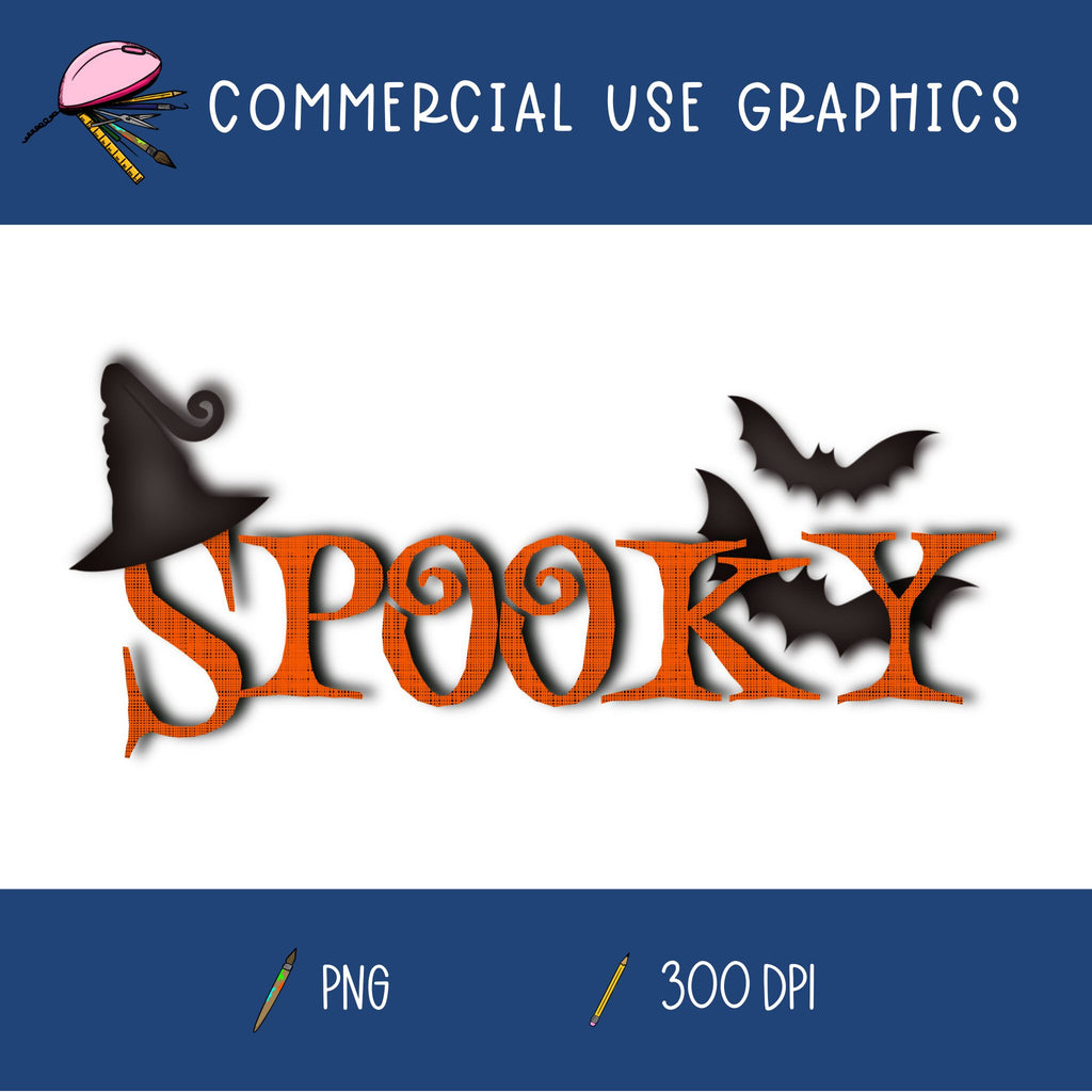 Spooky Text Design